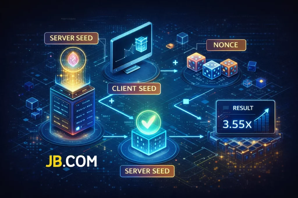 Ключевые компоненты казино JB.com
